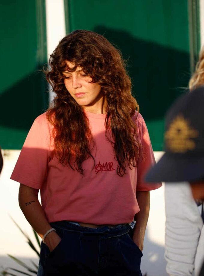 Camiseta Amor – Coral