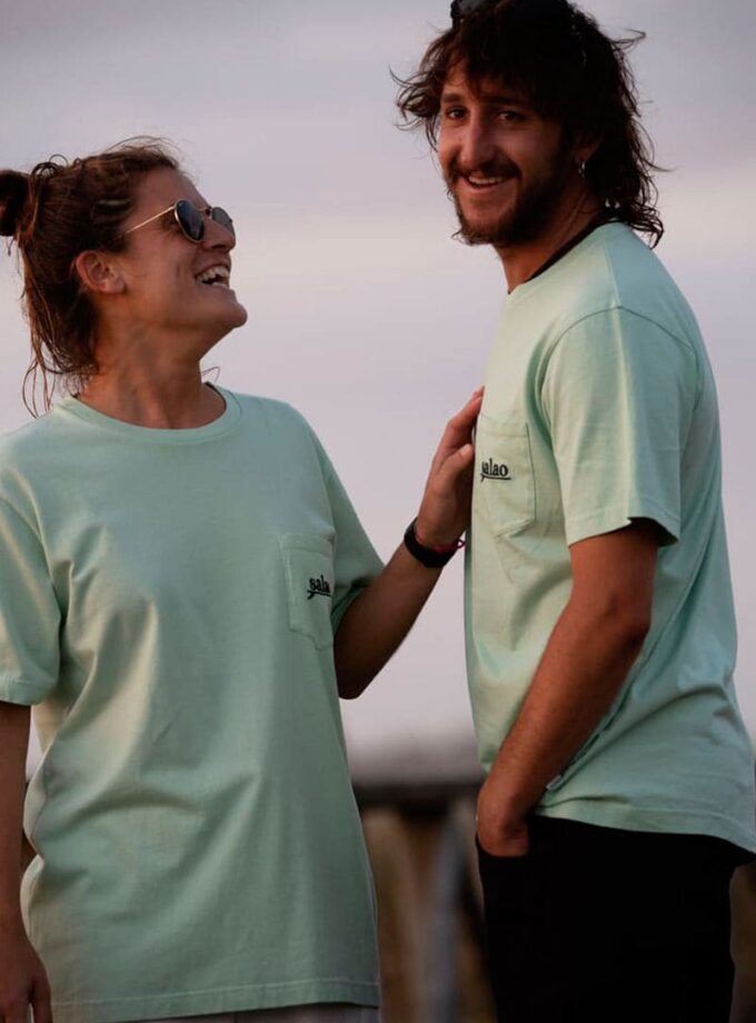 Camiseta Salao – Verde Pastel