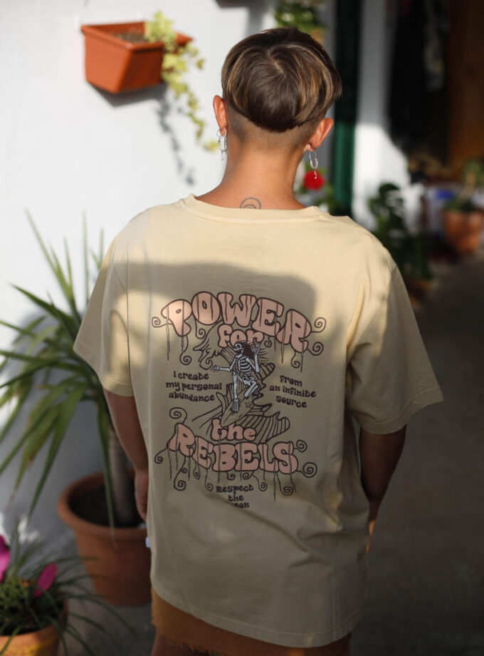 Camiseta Power for The Rebels – Camel
